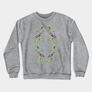 Flowers: Lilac Crewneck Sweatshirt